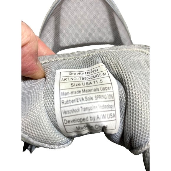 G-Defyer Ion Athletic Shoes 11.5 M TB9022MGS-M Gravity Gdefy Comfort Sneakers - Picture 9 of 10